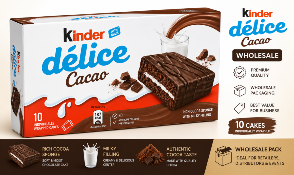 Kinder Delice Cacao Wholesale