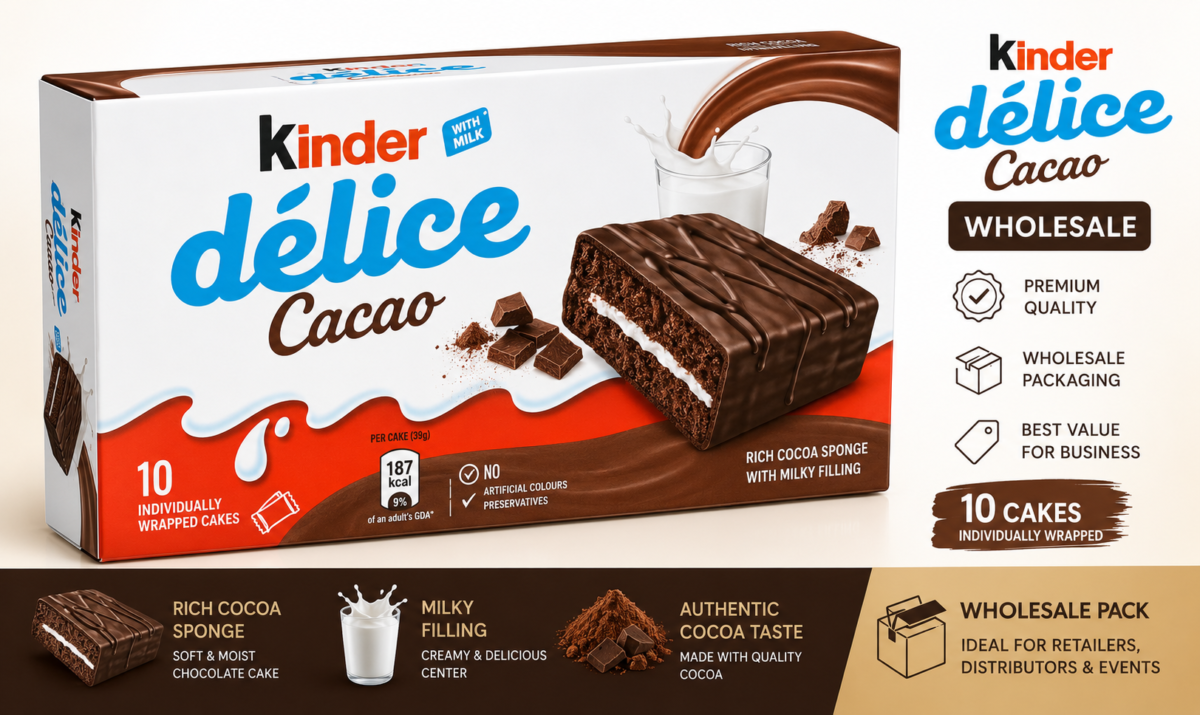 Kinder Delice Cacao Wholesale