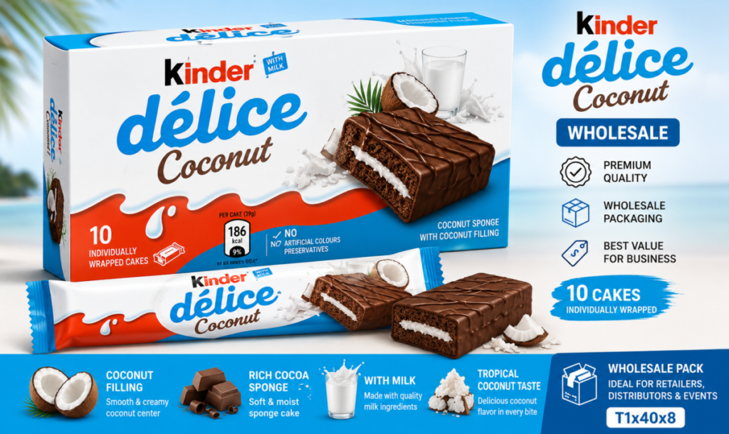 Kinder Delice Coconut Wholesale