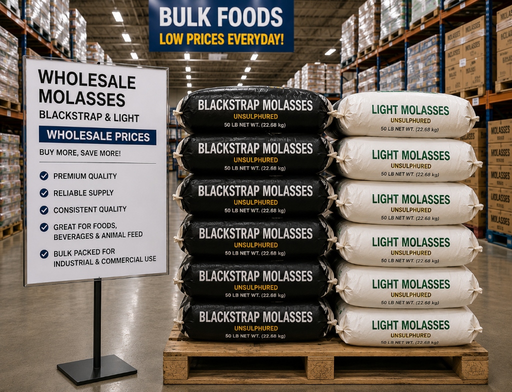 Wholesale Molasses (Blackstrap & Light)