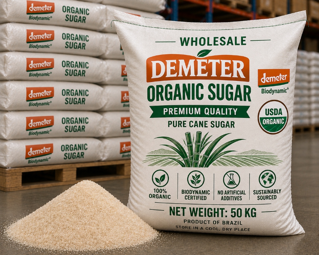 Wholesale Demeter Organic Sugar